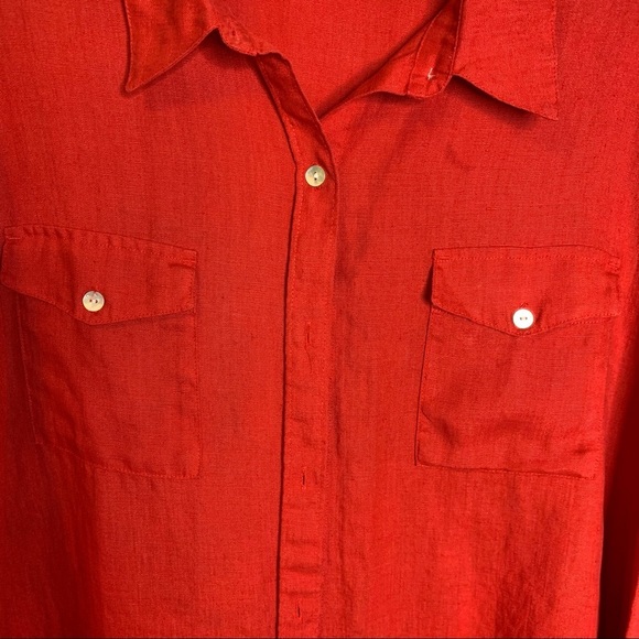 CHICO’S RED SHIRT*** - Picture 3 of 4